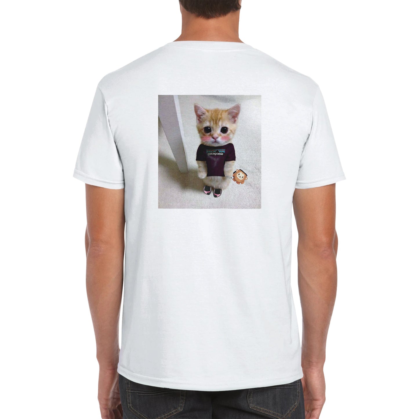 Funny climbing shirt – Kitten Climber For Her T Shirt Backside