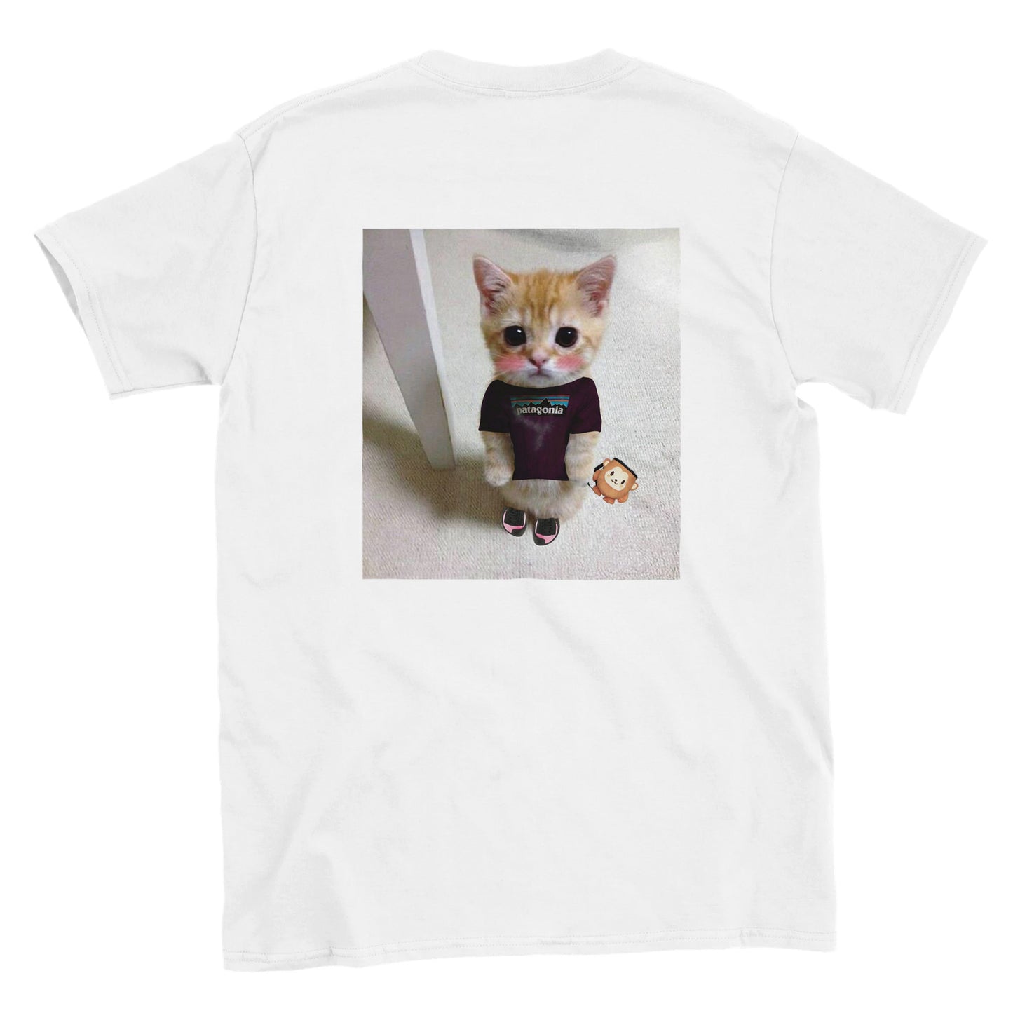 Funny climbing shirt – Kitten Climber For Her T Shirt Backside