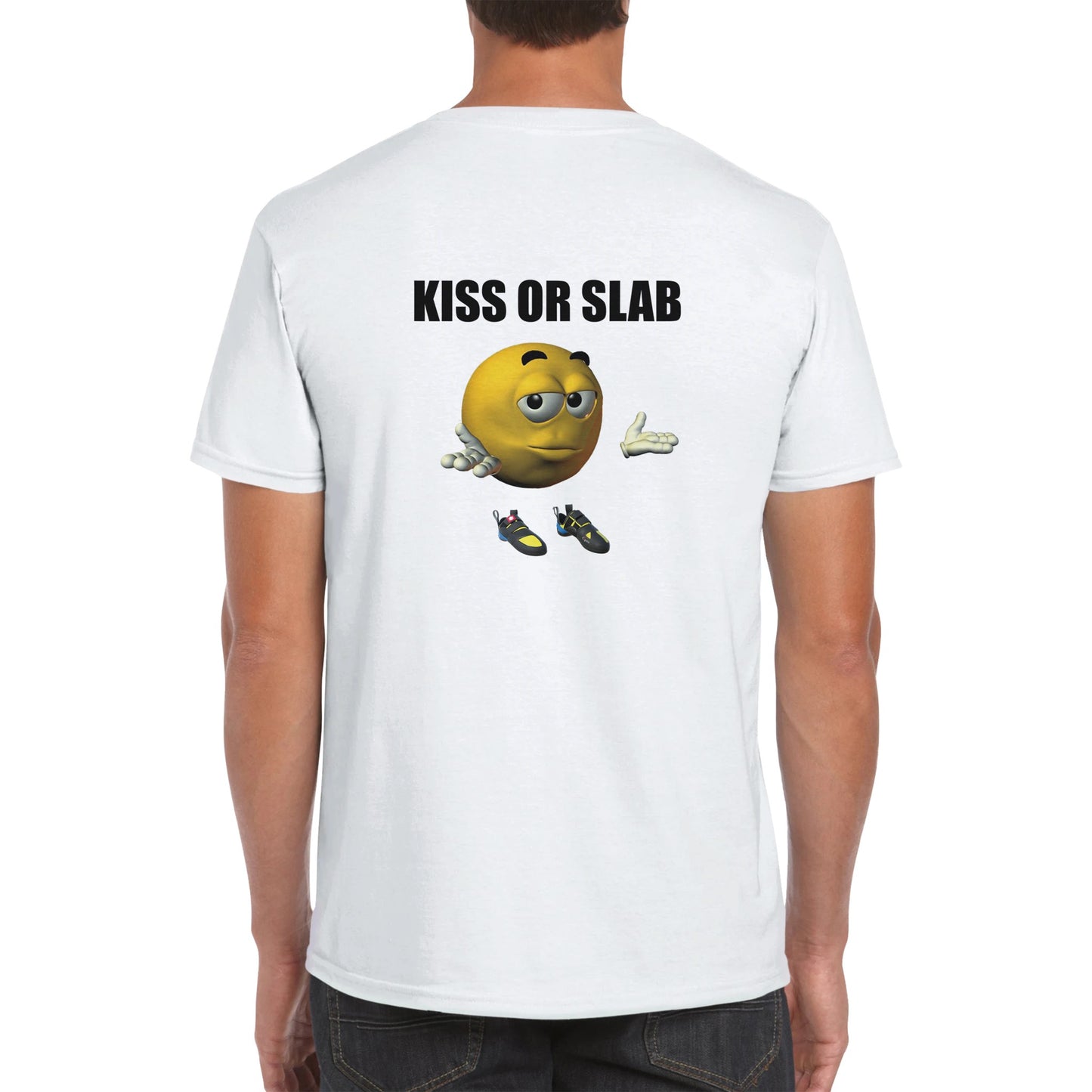 Funny climbing shirt – Classic Unisex Crewneck T Shirt 1