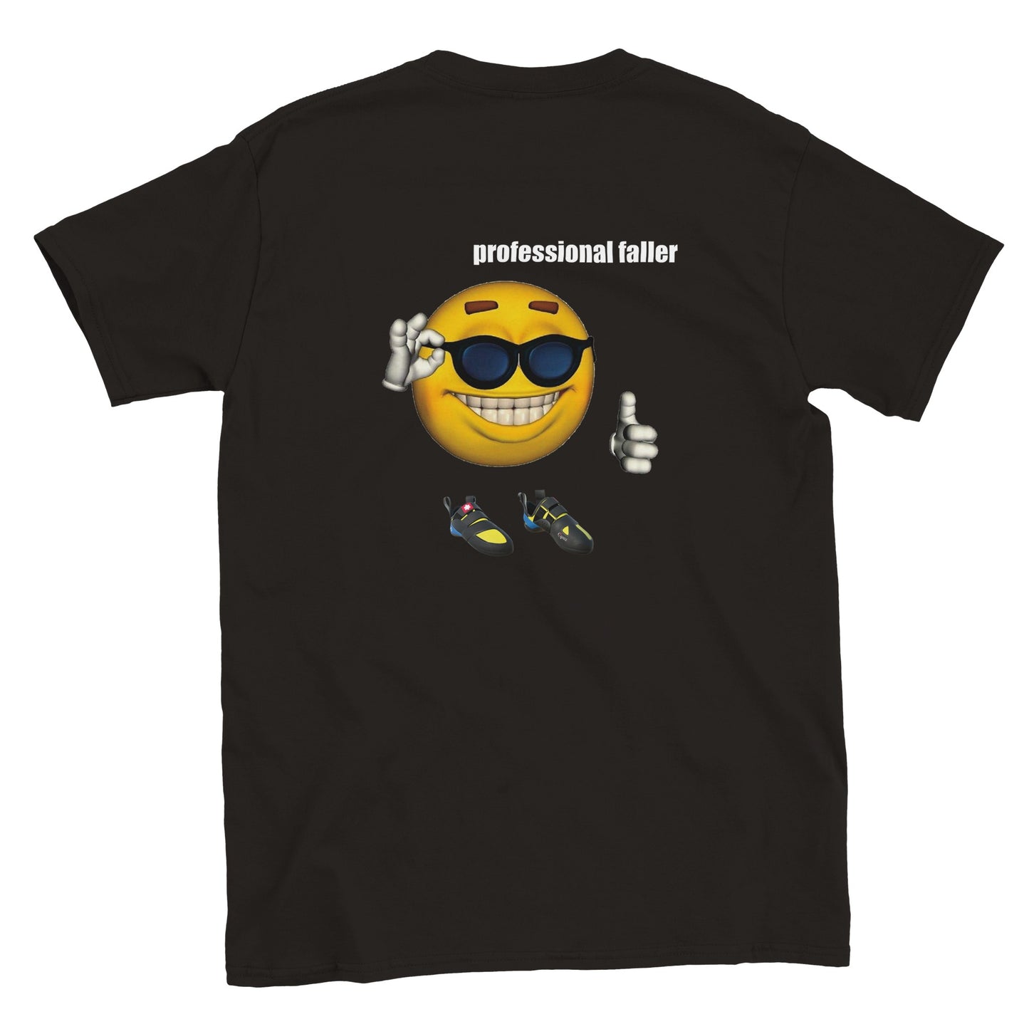 Funny climbing shirt – Kopie Van Professional Faller T Shirt