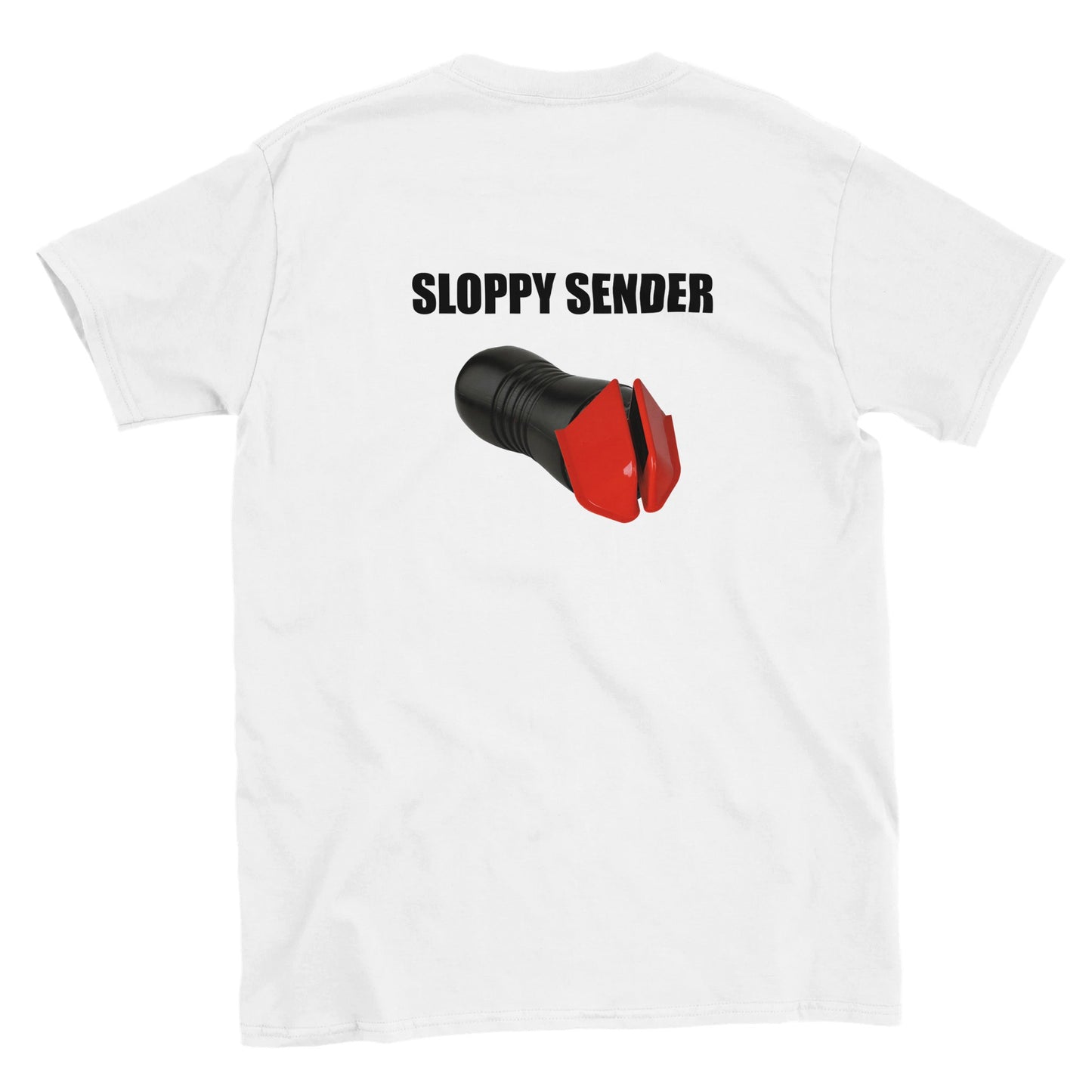 Funny climbing shirt – Sloppy Sender T Shirt Backside