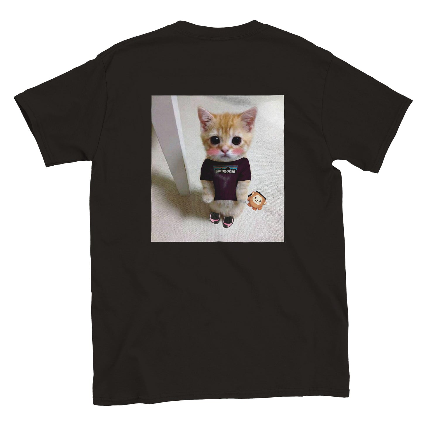 Funny climbing shirt – Kitten Climber For Her T Shirt Backside