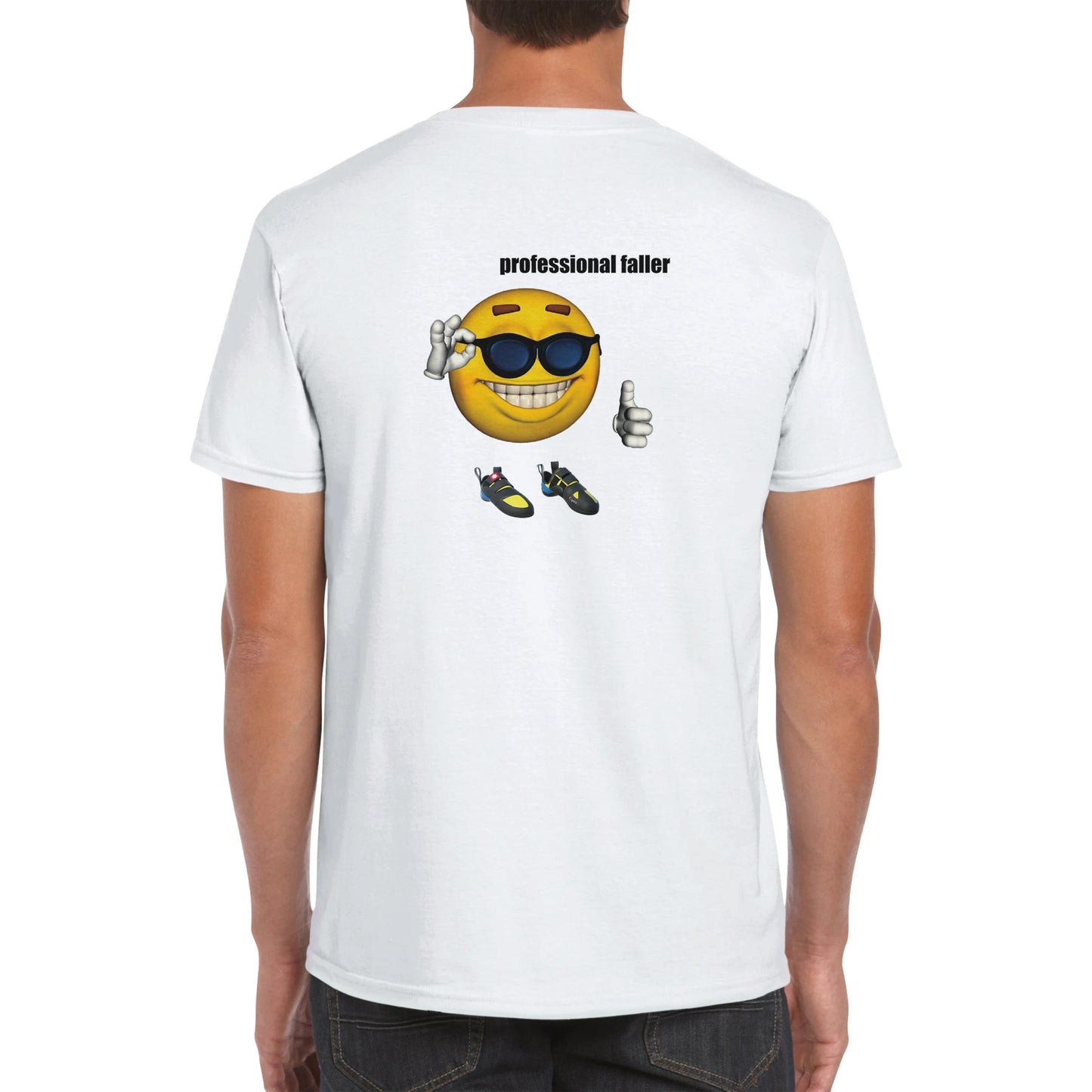 Funny climbing shirt – Kopie Van Professional Faller T Shirt