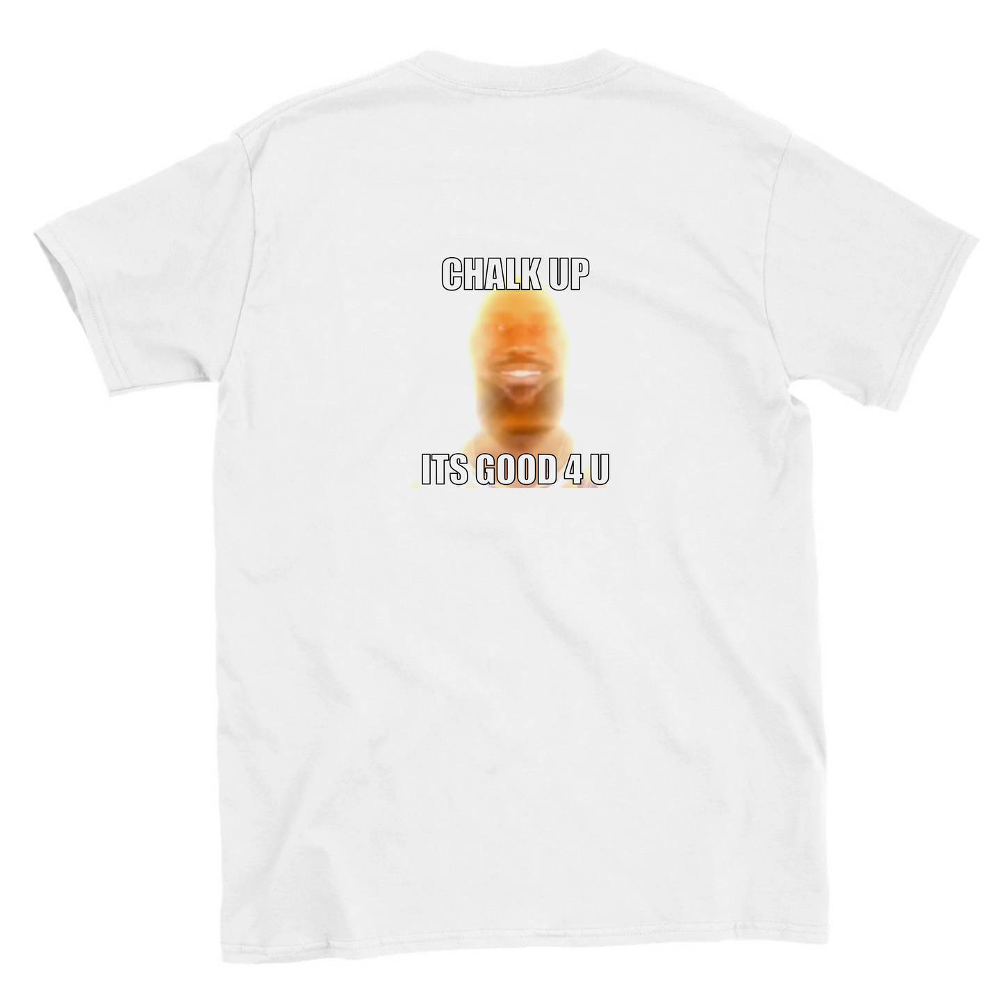 Funny climbing shirt – Chalk Up T Shirt Backside