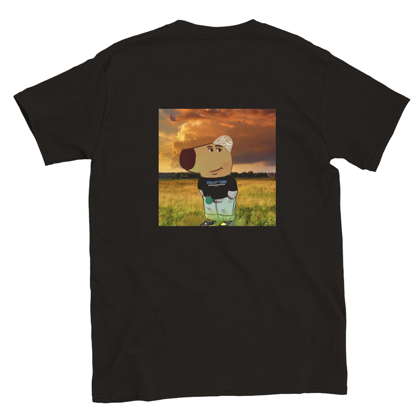 Funny climbing shirt – Chill Climber T Shirt Backside