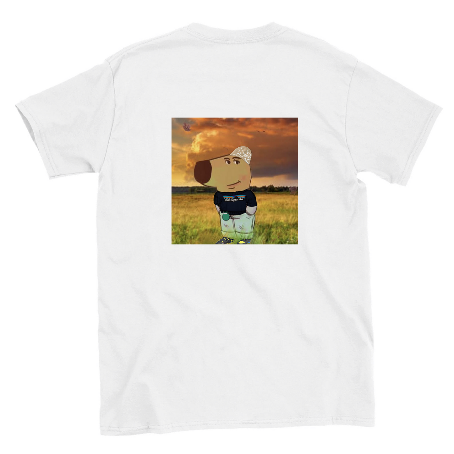 Funny climbing shirt – Chill Climber T Shirt Backside