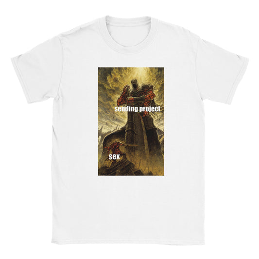 Funny climbing shirt – Sending Projects Sex T Shirt