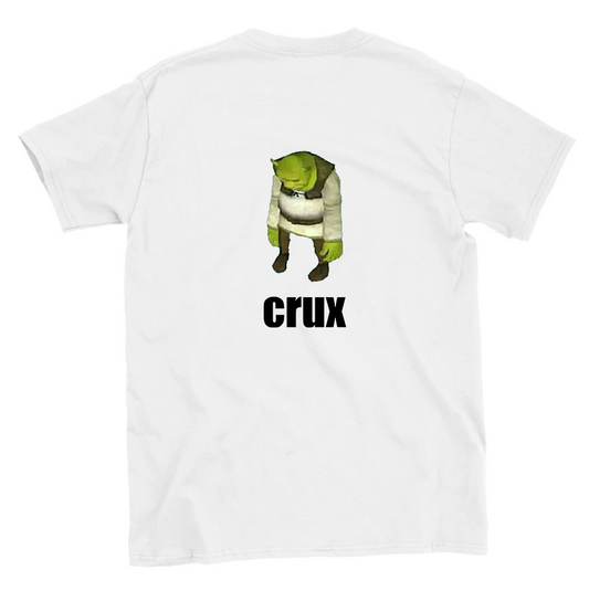 crux T-shirt backside